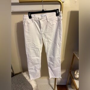 White cropped denim - size 29 - never worn